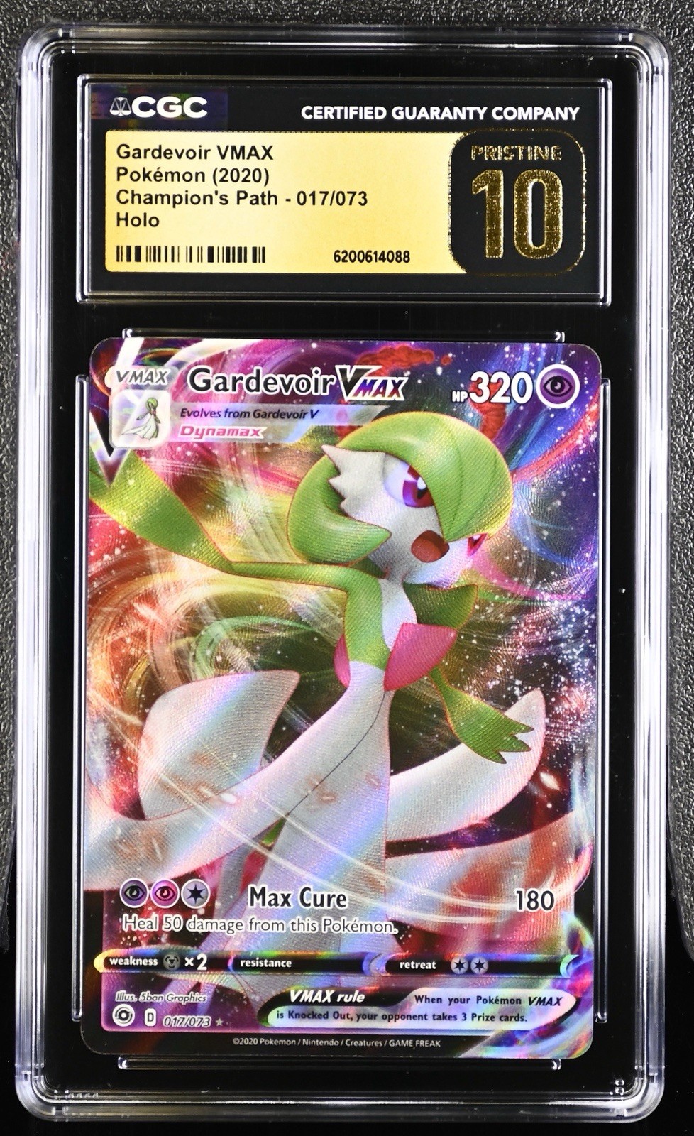 Gardevoir VMAX Pokemon (2020) Champions Path-017/073 CGC Pristine 10