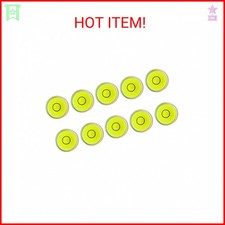 10pcs Bubble Spirit Level Degree Mark, 10x6mm Mini Circular Bullseye Level Incli