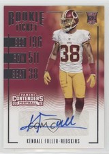 2016 Panini Contenders Rookie Ticket Kendall Fuller #222 Auto 9mc