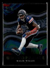 2022 Panini Select Draft Picks #US-MW Malik Willis Unstoppable card