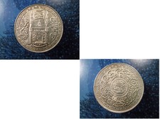 India Hyderabad 1 Rupee 1924 Silver UNC AH1342 Princely State भारत i3523 Coin