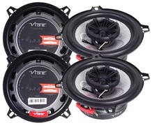 VIBE Front & Rear Car Doors 600 Watts Speakers Upgrade Kit For Renault Clio MK3