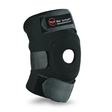 Knee Brace Open Patella Support Adjustable Elastic Kneecap Protector