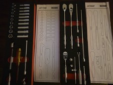 J47116k Proto 14in Drive 6p Socket Set 25pc J47000f Proto Ratchet Extension Set