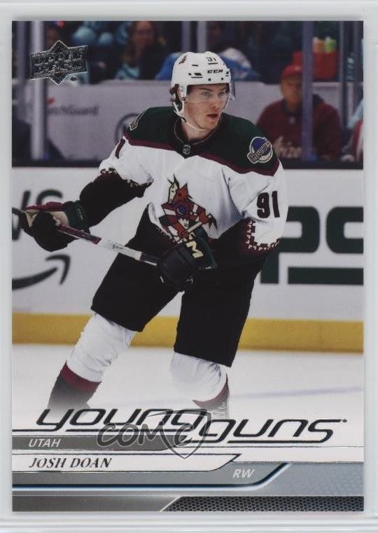 2024-25 Upper Deck Series 1 Young Guns Josh Doan #233
