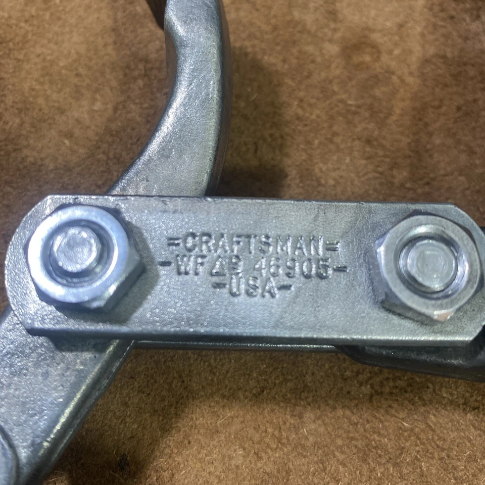 Vintage Craftsman Gear Puller 2-Arm 0”- 6” Spread USA WF 46905 Reversible - Image 3 of 4