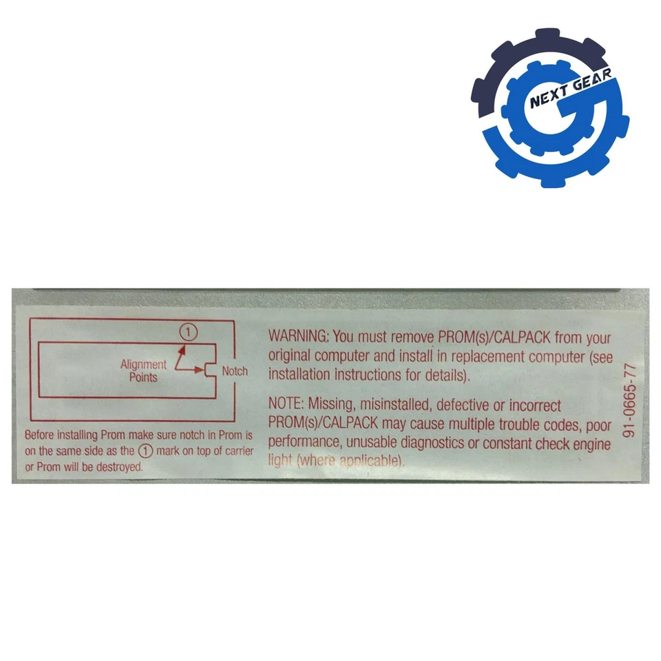 Módulo de control del motor Reman by BSE ECM para Pontiac Fiero 77-7170 1986-1988 Foto 4 de 4