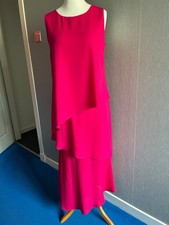 Wallis Pink Fushia, Special Occasion, Wedding Party Dress, size 14 NEW WITH TAGS