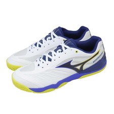 Mizuno Wave Medal 8 White Blue Lime Men Table Tennis Shoes Sneakers 81GA2582-11