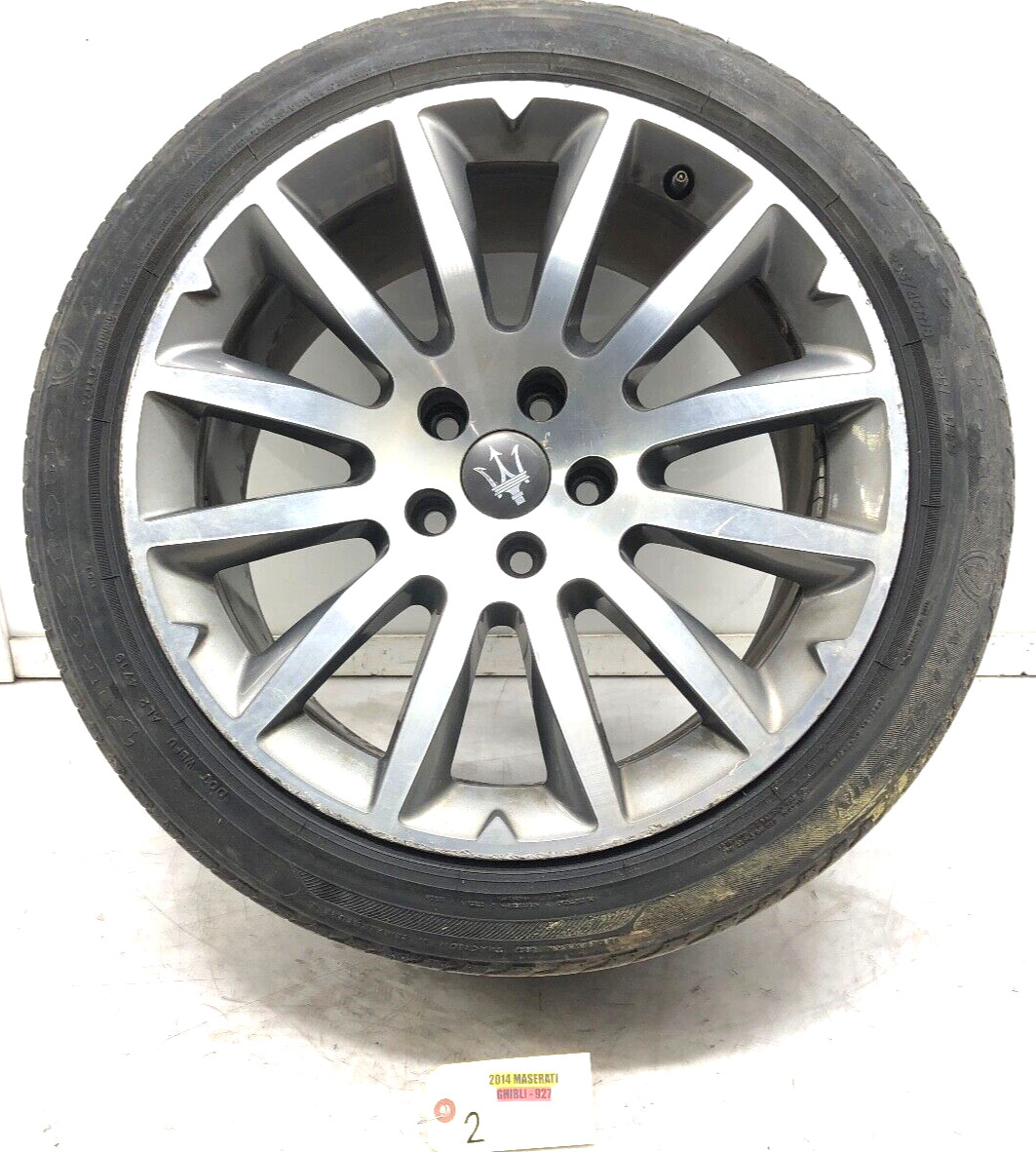 2014-2019 MASERATI GHIBLI WHEEL RIM 18x9.5 OEM.