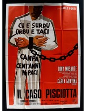 manifesto IL CASO PISCIOTTA epirando visconti tony musante A384