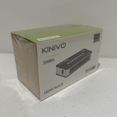 NEW Kinivo Pro Series 350BN 3Port HDMI Switch - 4K 60Hz HDR - Brand New Sealed - Bild 2 von 6