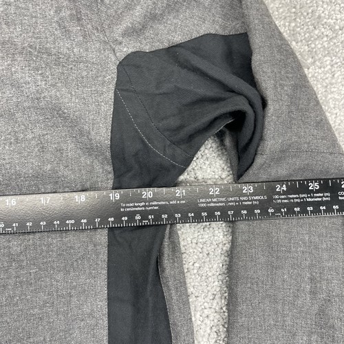 Kardo Shirt Mens Large Gray Button Up Hand Crafted Long Sleeve Collared Pocket - Picture 6 of 11