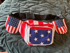 USA American Flag Fanny Pack