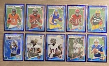 2025 Optic Football Rated Rookie 29 Cards Pulsar Speckle Silver Holo Shock Hyper