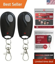 2-Pack ACT-31B Linear Garage Door Opener Remote Megacode LD033 LD050 LS050