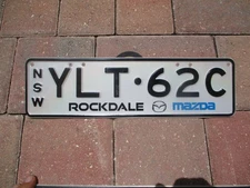 Australia NSW Rockdale MAZDA  license plate # YLT - 62C