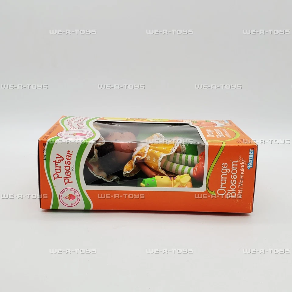 Muñeca Strawberry Shortcake Party Pleaser Orange Blossom 5" 1980 Kenner No. 29140 Foto 4 de 4