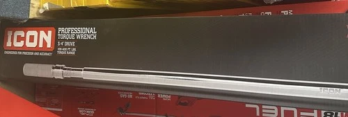 ICON TW34-600 Professional Torque Wrench 3/4" Drive - New