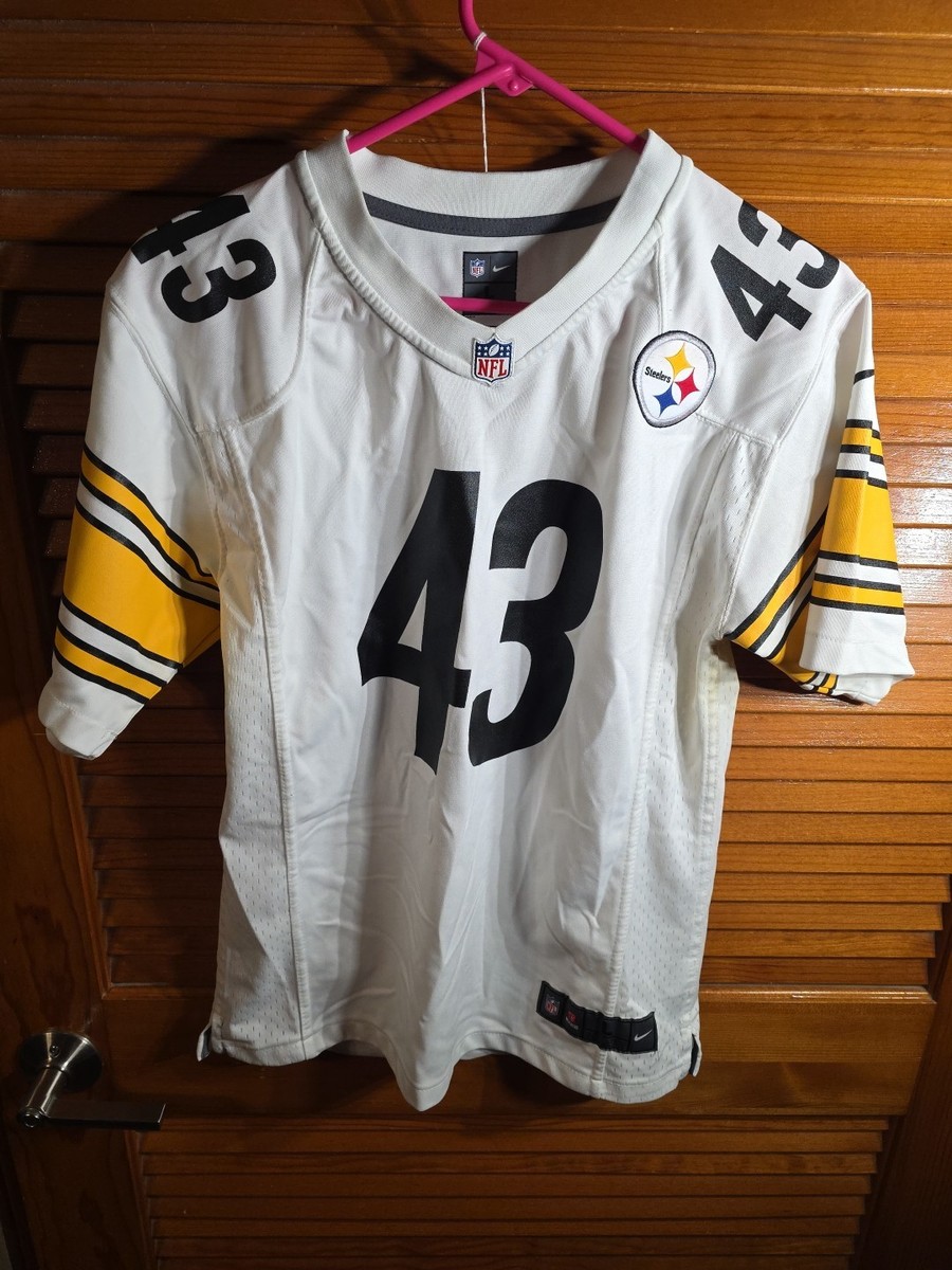 Pittsburgh Steelers Troy Polamalu Jersey Nike On Field Size Youth