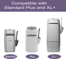 4 Pack Cat Litter Refill Bags Cartridges Compatible Genie Standard plus XL Pails