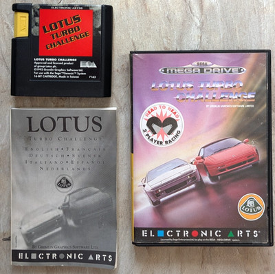 Lotus Turbo Challenge - SEGA Mega Drive Spiel - Megadrive
