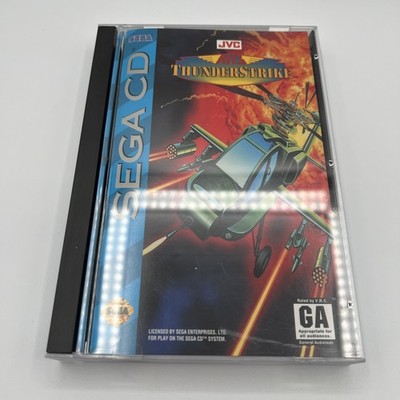 AH-3 Thunderstrike (Sega CD, 1993) CIB Complete Mint Reg