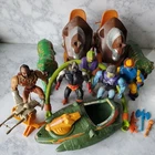 Mattel Masters of The Universe MOTU Lot of 5 Vintage Figures and Mounts/Vehicles