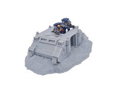 Rhino Tank Wreck Terrain Scenery Objective Marker Compatible With 40k Kill Team