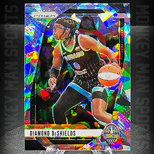 2024 Prizm WNBA - Diamond DeShields - #8 ICE PRIZM SKY MINT