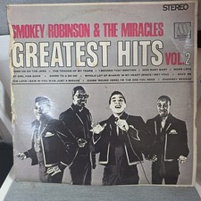 1967 Smokey Robinson & The Miracles "Greatest Hits Vol.2" Vinyl LP S-280 (Tamla)