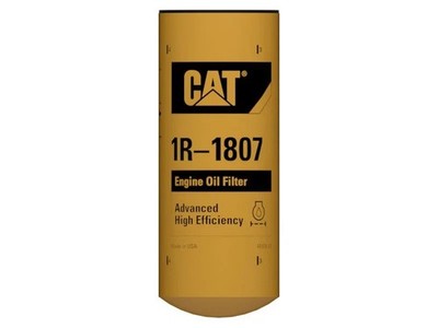 CAT 1R1807 Advanced Efficiency Lube/Engine Oil Filter Spin On 9 Micron for He...