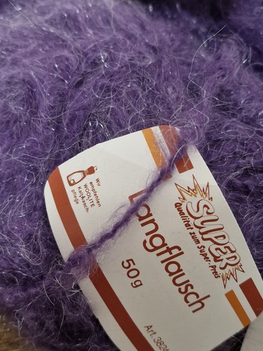 Wolle Super Langflausch-Garn 5x 50gr - Bild 2 von 3