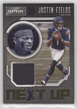 2021 Panini Playbook Next Up Jerseys Justin Fields #NXT-JFI Rookie RC 02zl