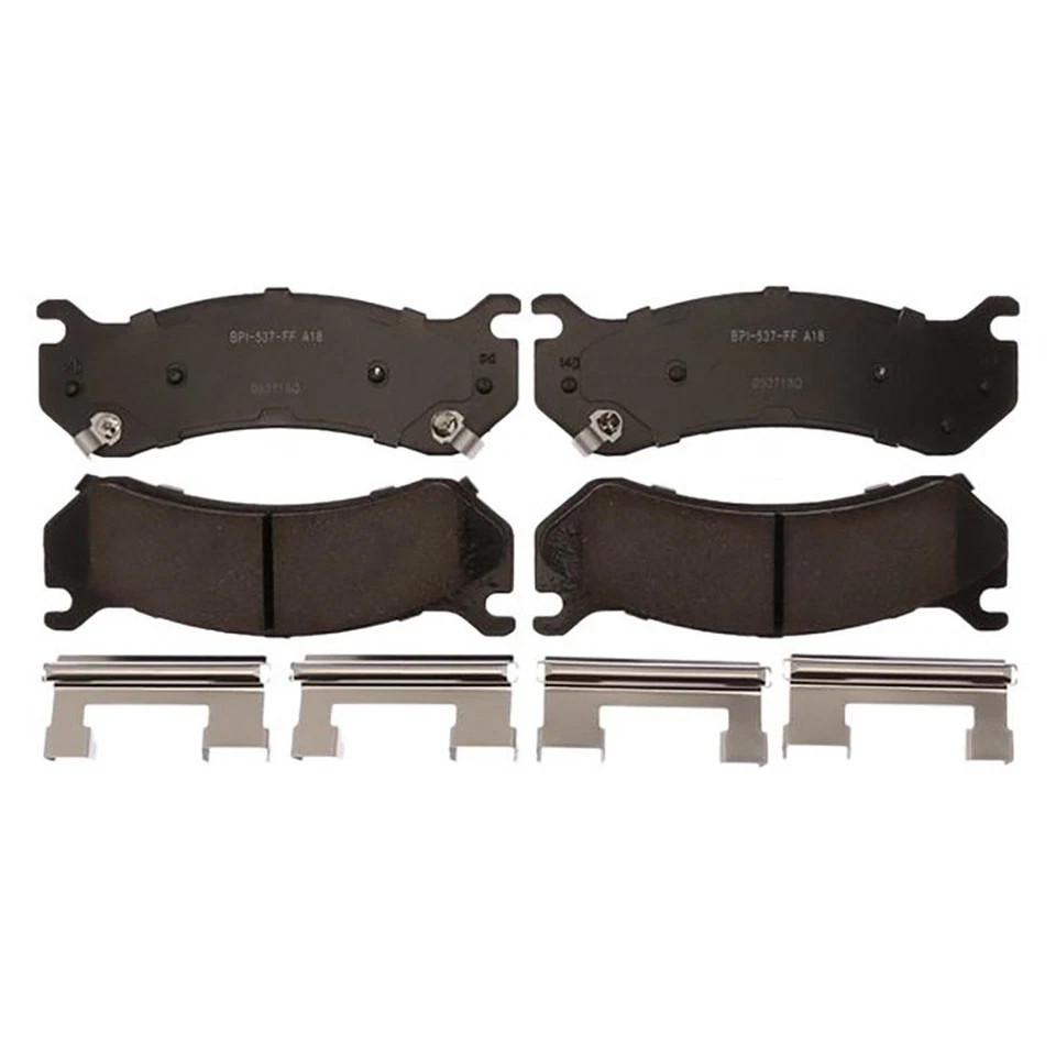 Керамические тормозные колодки передние и задние для Chevrolet Express 1500 2008 2007-2003 годов выпуска - Изображение 3 из 4