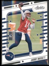JACOBY BRISSETT #74 2024 Panini Absolute Football New England Patriots NM