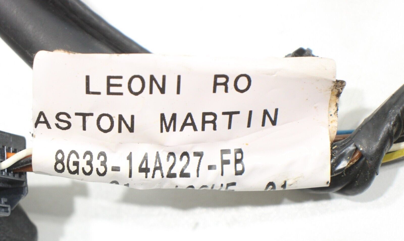 Aston Martin V8 Vantage 2007-2017 Trunk wiring harness