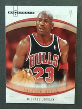 2007-08 FLEER HOT PROSPECTS BASKETBALL CARD MICHAEL JORDAN MINT RANGE #23 (DS)