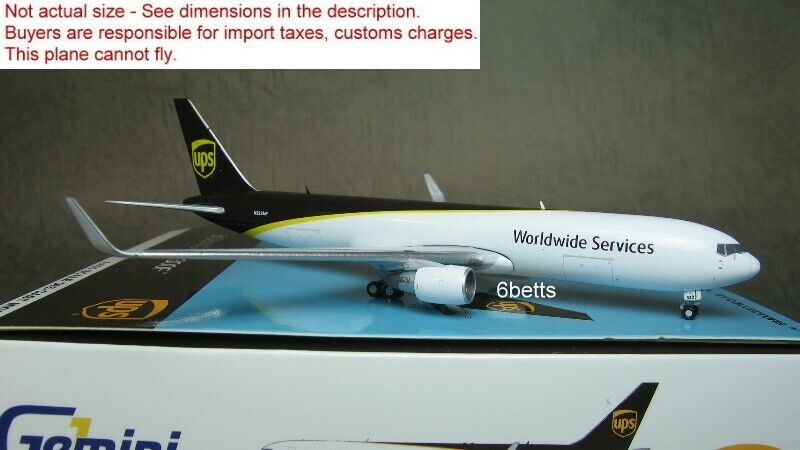 Gemini Jets 1/400 UPS B767-300F N322UP GJUPS1918 Diecast