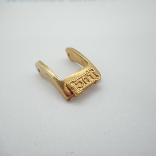 Chopard LUC Gold-Plated Buckle 8mm GENUINE ORIGINAL VINTAGE - Picture 2 of 3