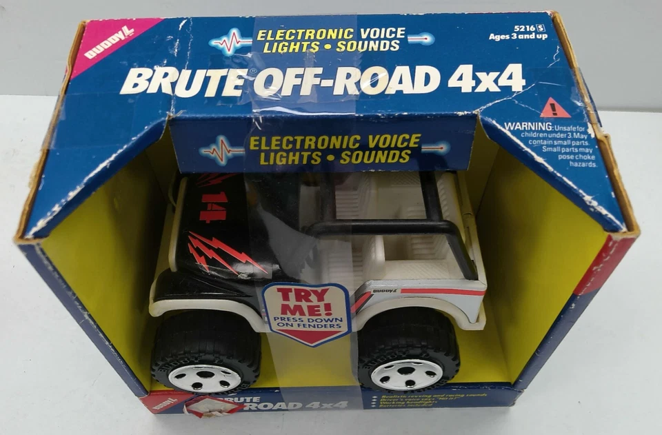 Vintage Nylint Jeep 4x4 "Brute Off-Road 4x4" c.1992 - New Old Stock! - Image 4 of 4