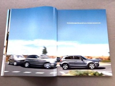 2004 BMW 118i 116i 120i 78-page German Sales Brochure Catalog