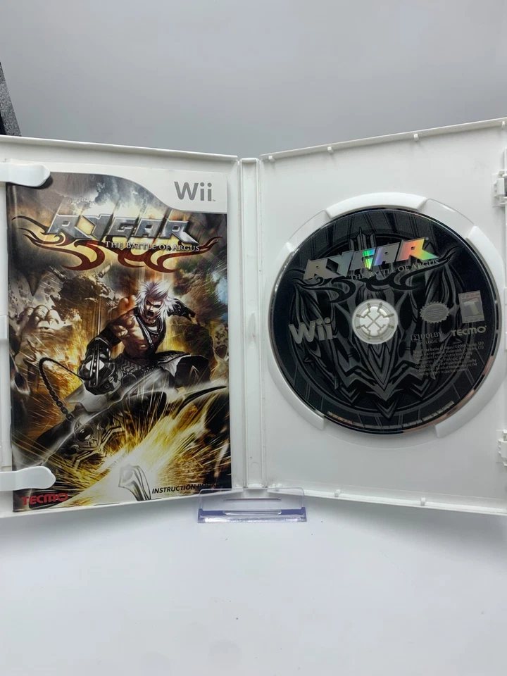 Rygar: The Battle of Argus (Nintendo Wii, 2009) CIB Complete Excellent Disc - Image 3 of 4