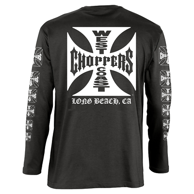 WEST COAST CHOPPERS ORIGINAL T-SHIRT - OG Cross Long Sleeve WEST COAST CHOPPERS ORIGINAL T-SHIRT - OG Cross Long Sleeve