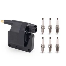 Ignition Coil & Spark Plug for Dodge Dakota Durango V8 UF198