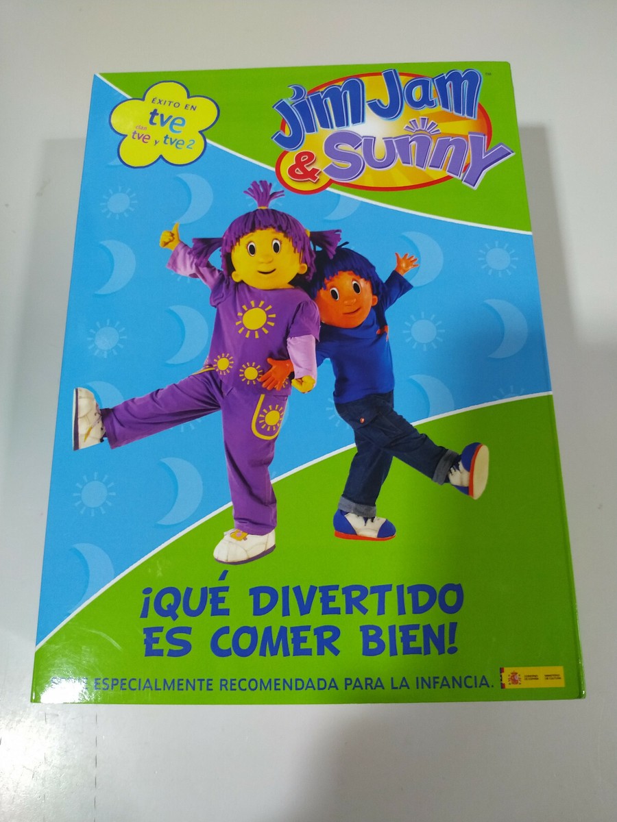Jim Jam & Sunny 16 Episodes Series TVE Infant - 4 X DVD Spanish