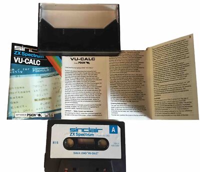 Vu-Calc Sinclair ZX SPECTRUM 16k 48k 1982 - Untested | eBay