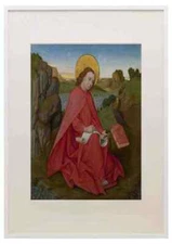 German South Saint John On Patmos A3 A4 Framed Print Picture