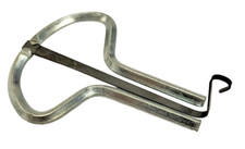 Scacciapensieri Metallo Da Bocca Arpa Celtica 56x70mm Pizzico Marranzano Schwarz