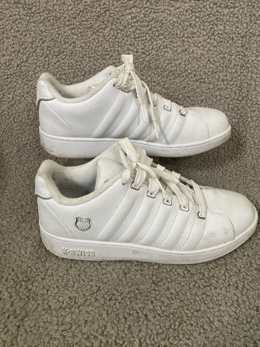 K-Swiss Classic Albury II Mens Size 10 White K-Swiss | Shoes | Kswiss Classic Albury Ii Mens Size White  main image 4